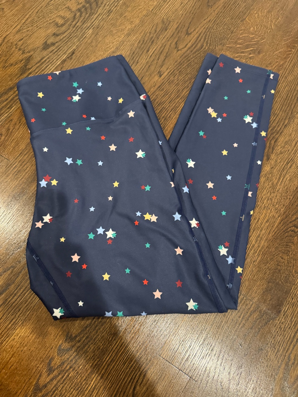 Summersalt Star-Print Navy Leggings